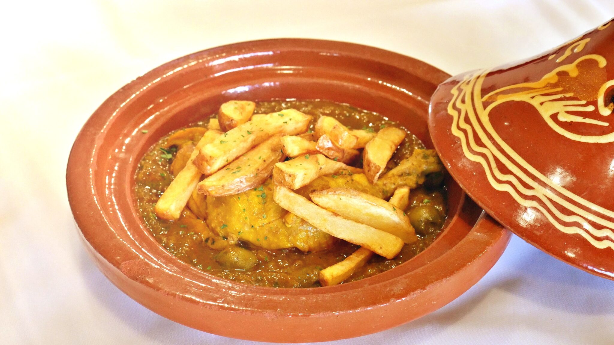 TAJINE POULET FRITE